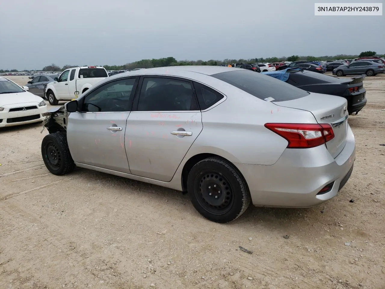 2017 Nissan Sentra S VIN: 3N1AB7AP2HY243879 Lot: 51090104