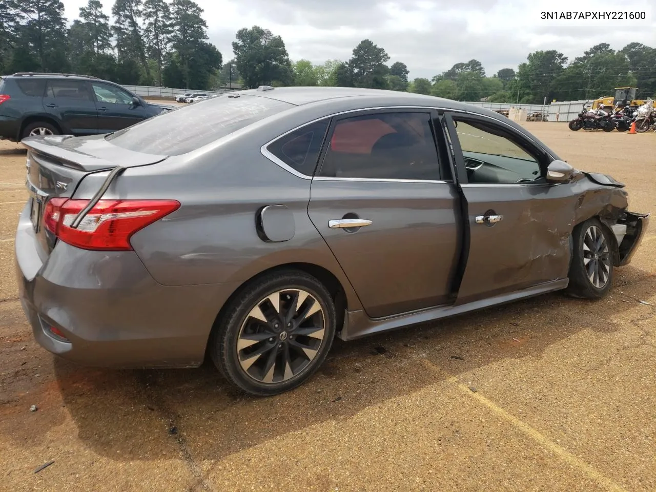 2017 Nissan Sentra S VIN: 3N1AB7APXHY221600 Lot: 52121904