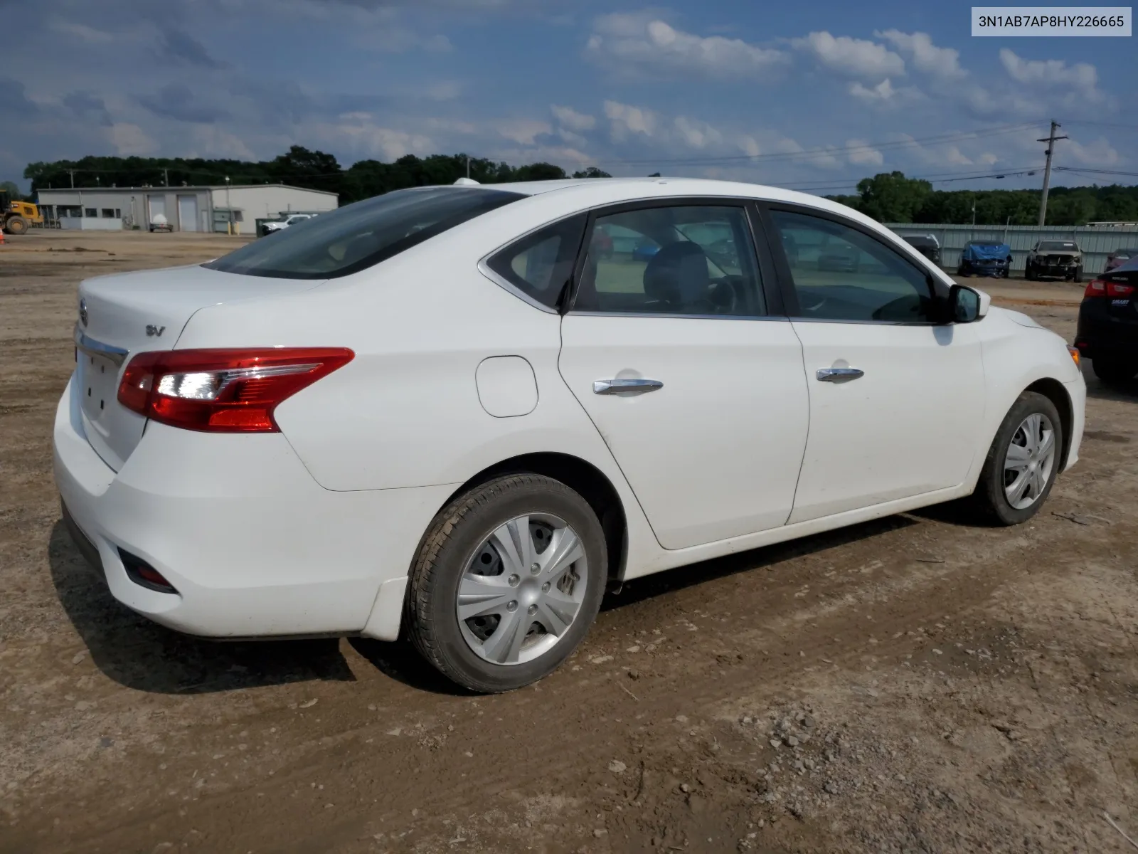 2017 Nissan Sentra S VIN: 3N1AB7AP8HY226665 Lot: 53848774