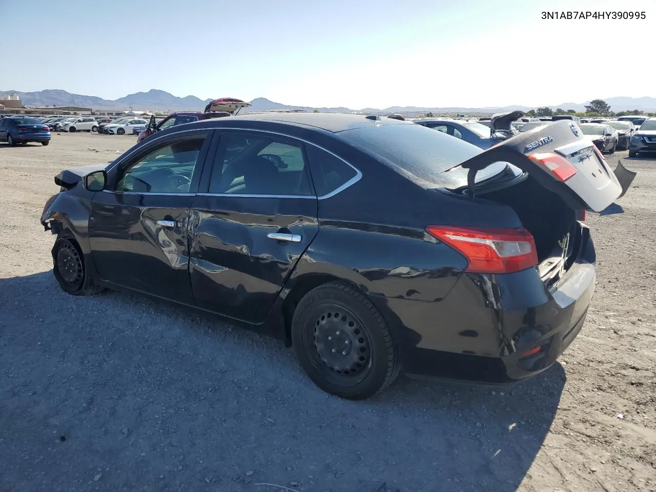 2017 Nissan Sentra S VIN: 3N1AB7AP4HY390995 Lot: 55721514