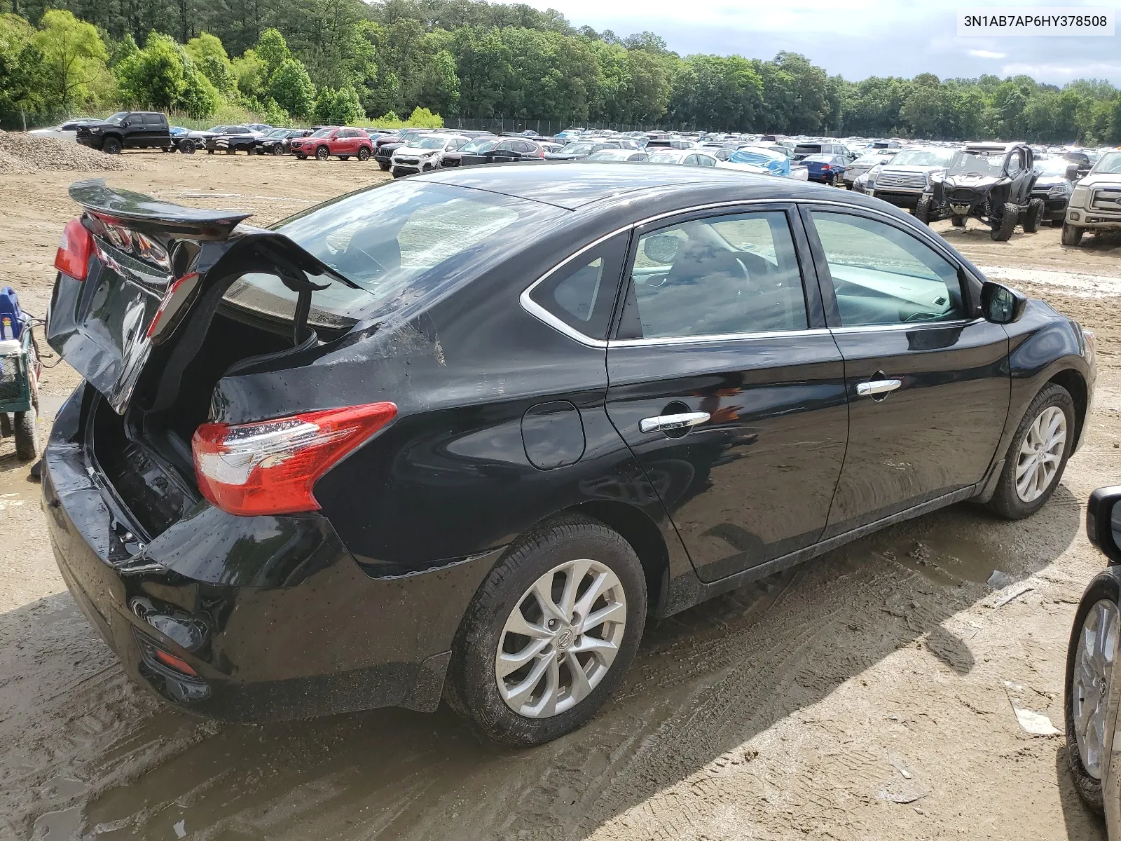 2017 Nissan Sentra S VIN: 3N1AB7AP6HY378508 Lot: 56039974