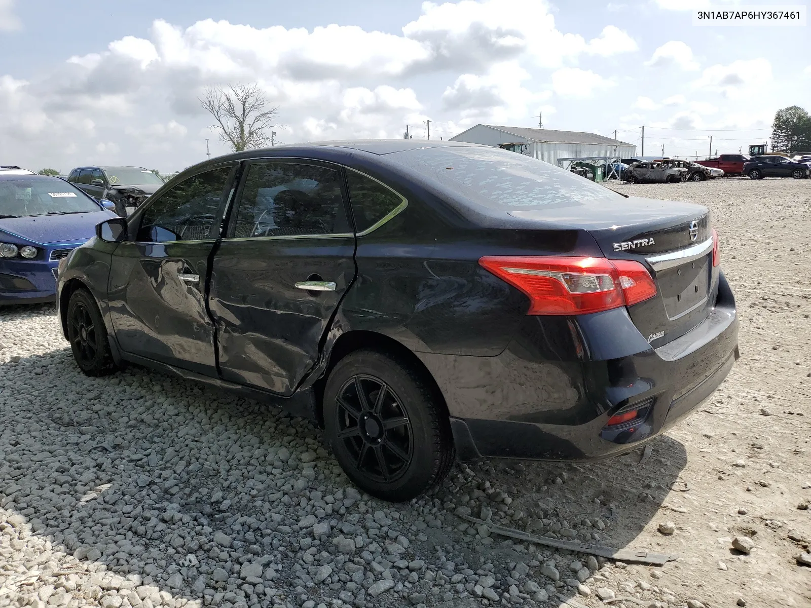 2017 Nissan Sentra S VIN: 3N1AB7AP6HY367461 Lot: 56328894