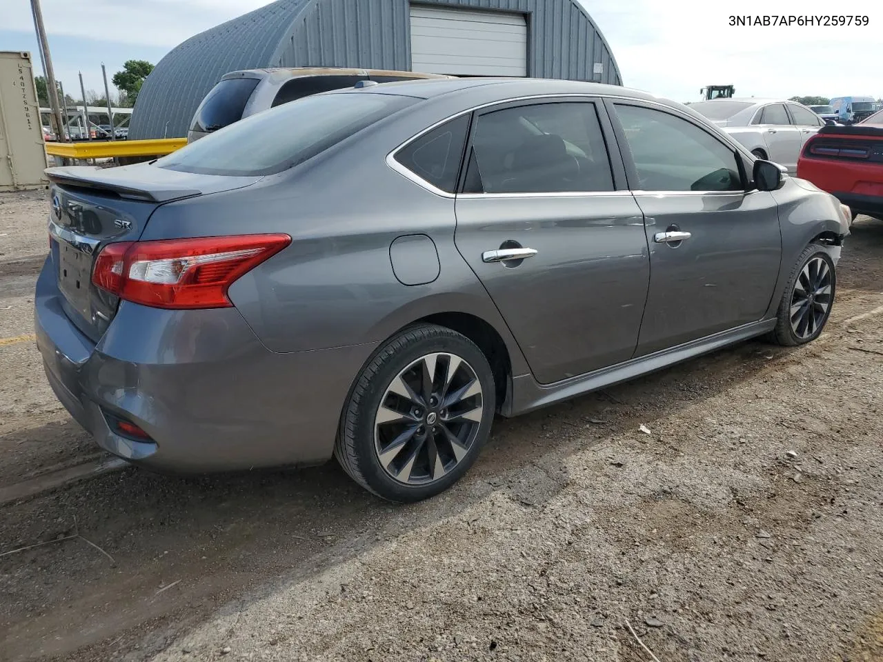 3N1AB7AP6HY259759 2017 Nissan Sentra S