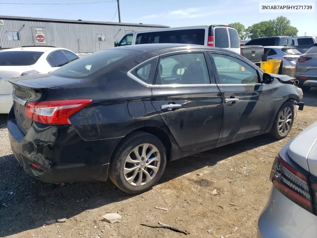 2017 Nissan Sentra S VIN: 3N1AB7AP5HY271739 Lot: 57630744