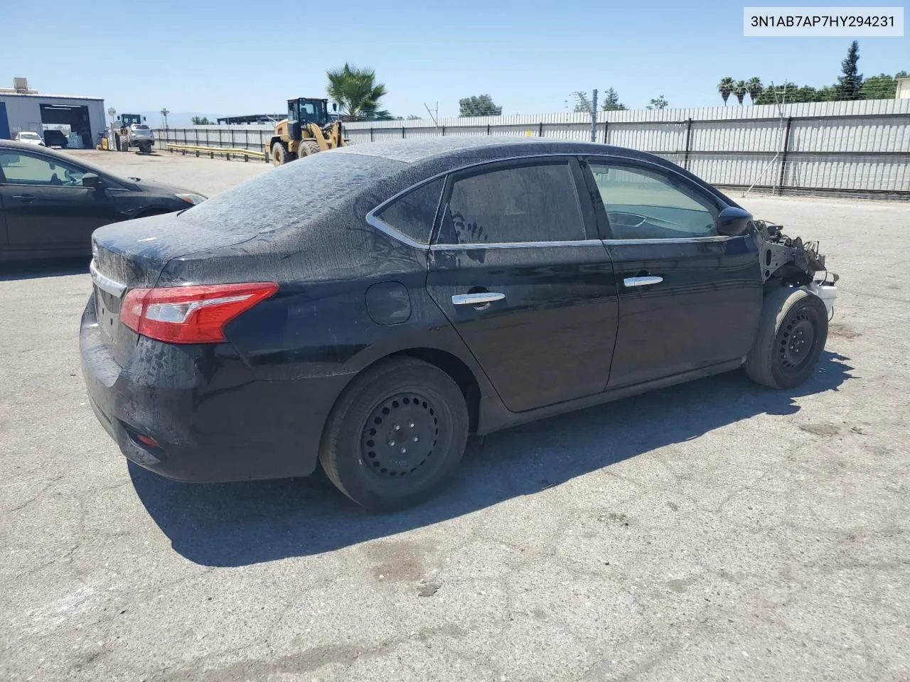 2017 Nissan Sentra S VIN: 3N1AB7AP7HY294231 Lot: 58150564