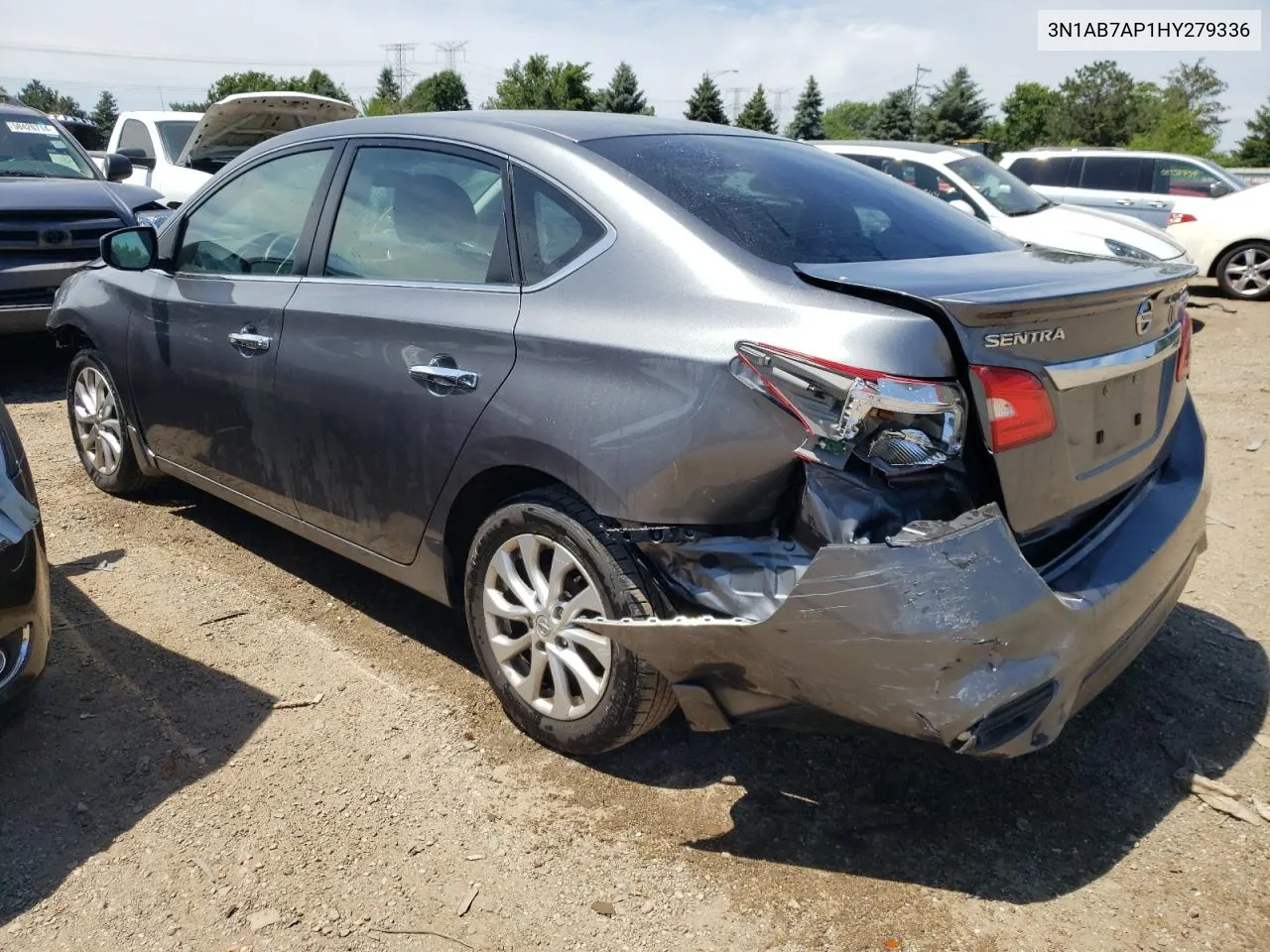 2017 Nissan Sentra S VIN: 3N1AB7AP1HY279336 Lot: 58254664