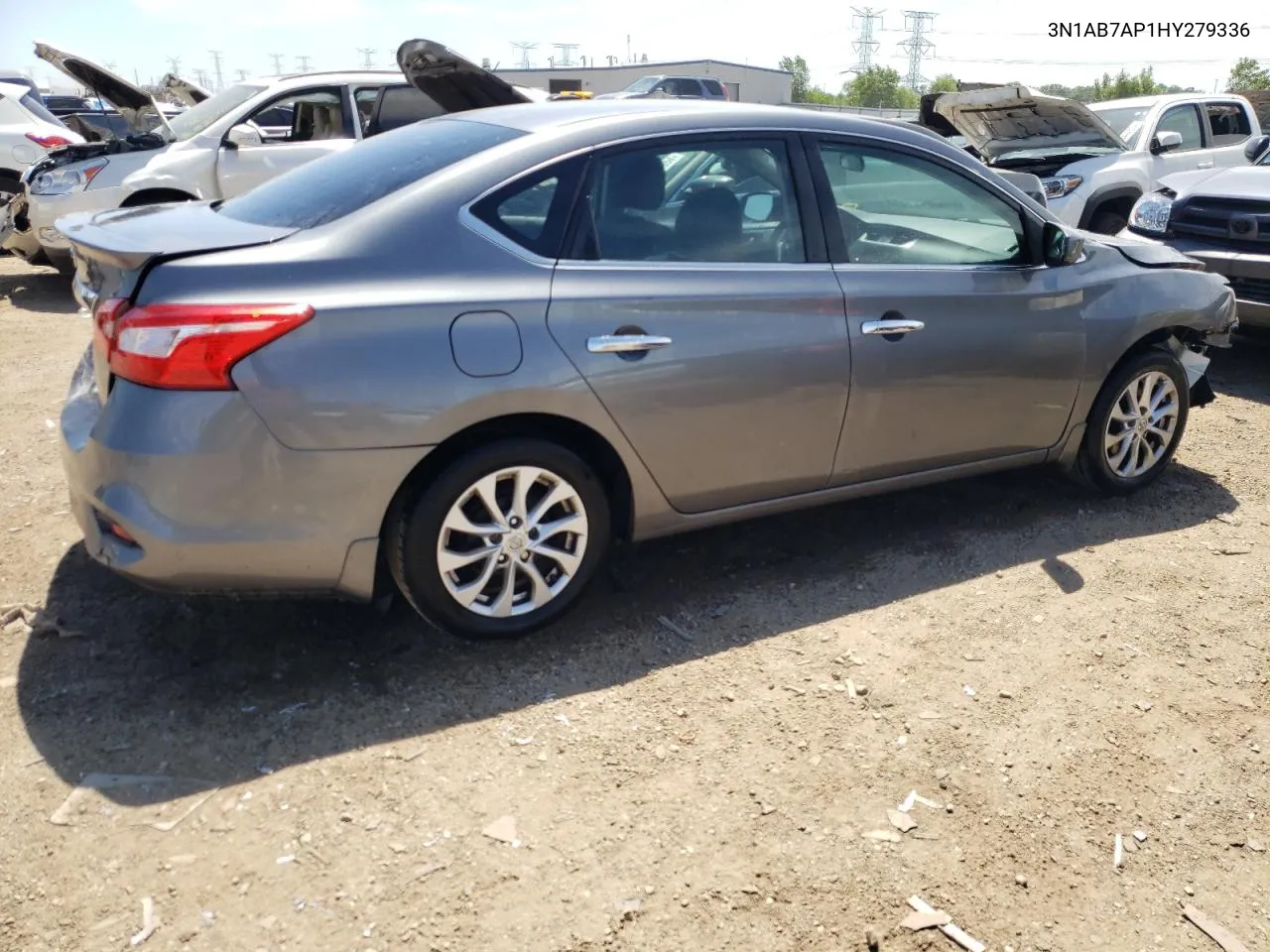 2017 Nissan Sentra S VIN: 3N1AB7AP1HY279336 Lot: 58254664