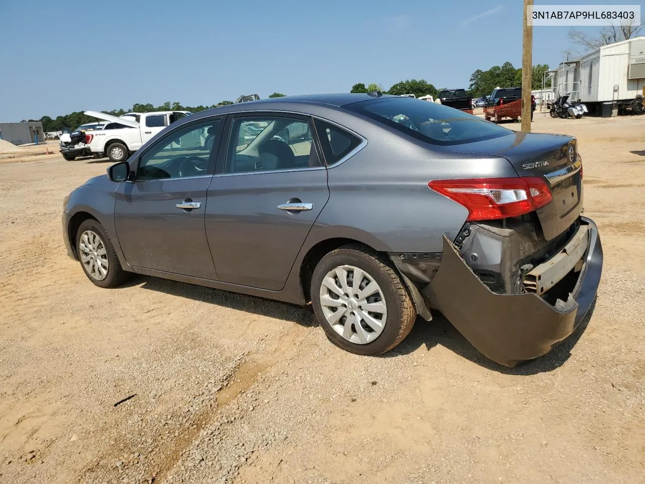 2017 Nissan Sentra S VIN: 3N1AB7AP9HL683403 Lot: 58259854