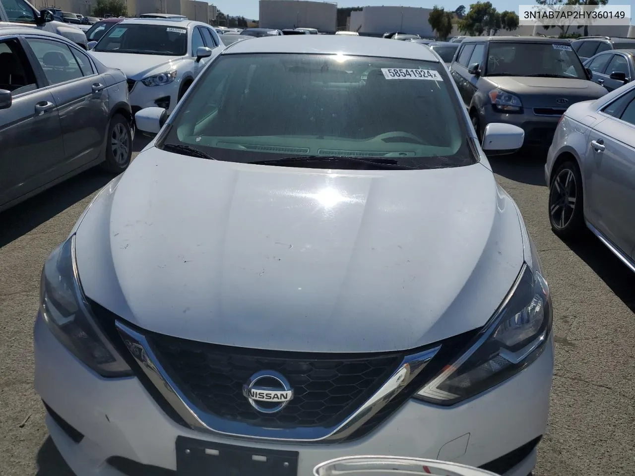 3N1AB7AP2HY360149 2017 Nissan Sentra S