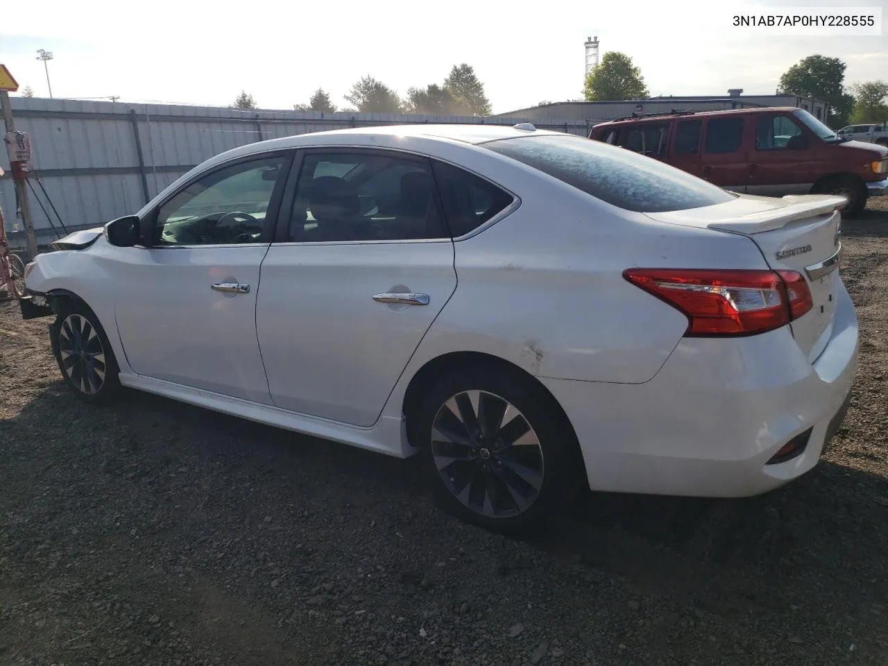 2017 Nissan Sentra S VIN: 3N1AB7AP0HY228555 Lot: 58624024