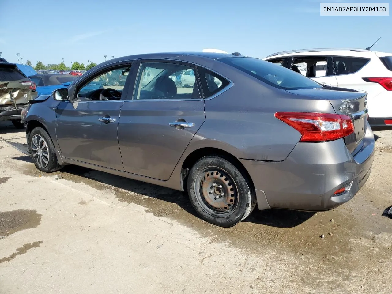 2017 Nissan Sentra S VIN: 3N1AB7AP3HY204153 Lot: 58656094