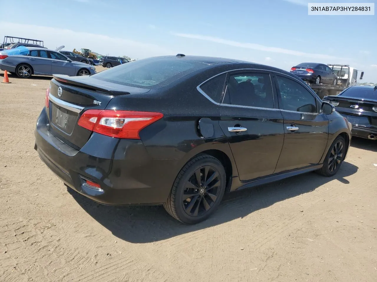 2017 Nissan Sentra S VIN: 3N1AB7AP3HY284831 Lot: 59554304