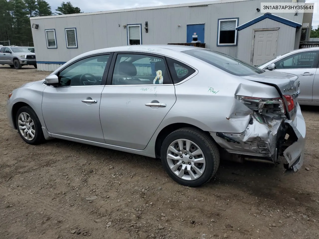 3N1AB7AP3HY355641 2017 Nissan Sentra S