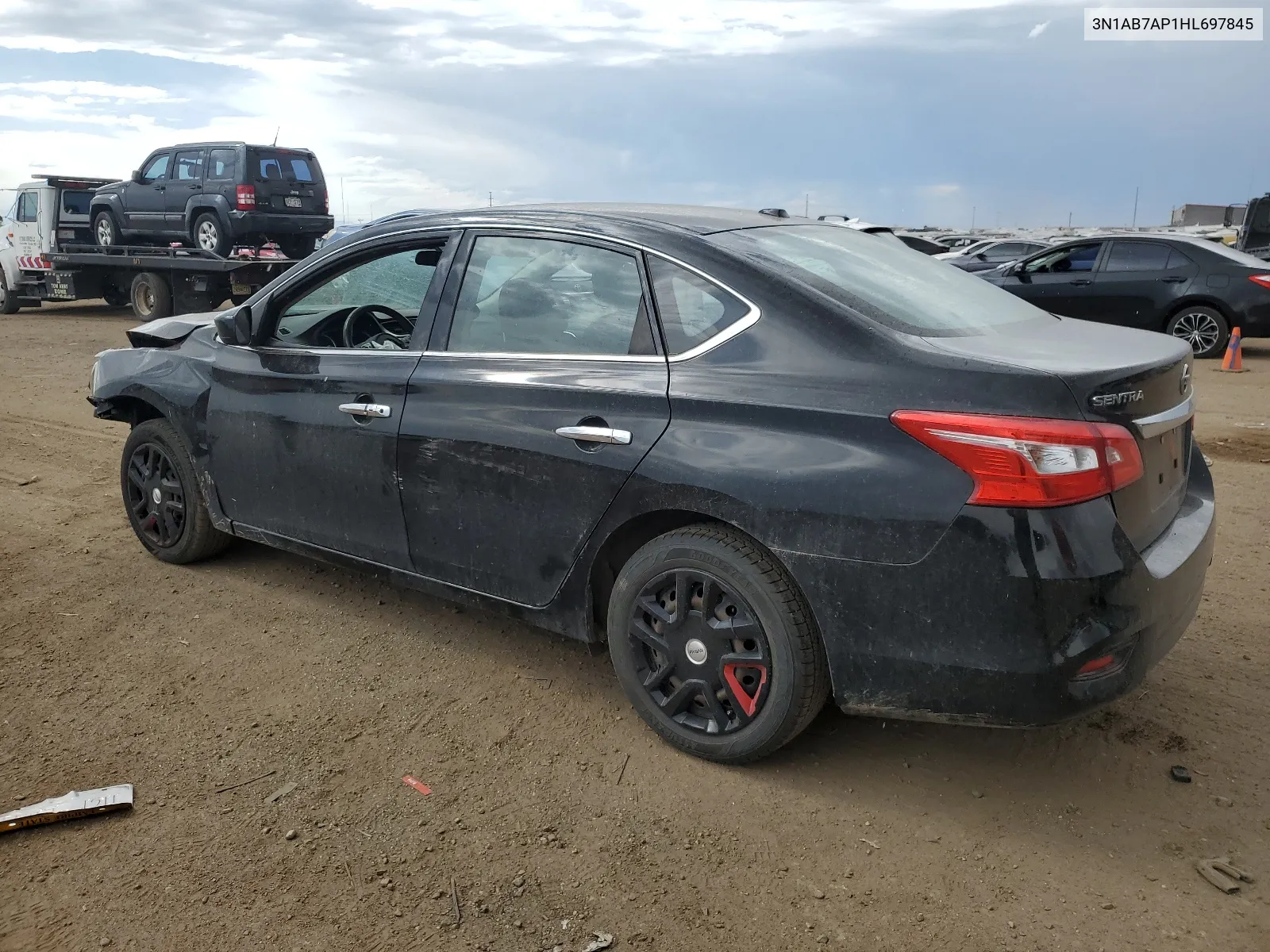 3N1AB7AP1HL697845 2017 Nissan Sentra S