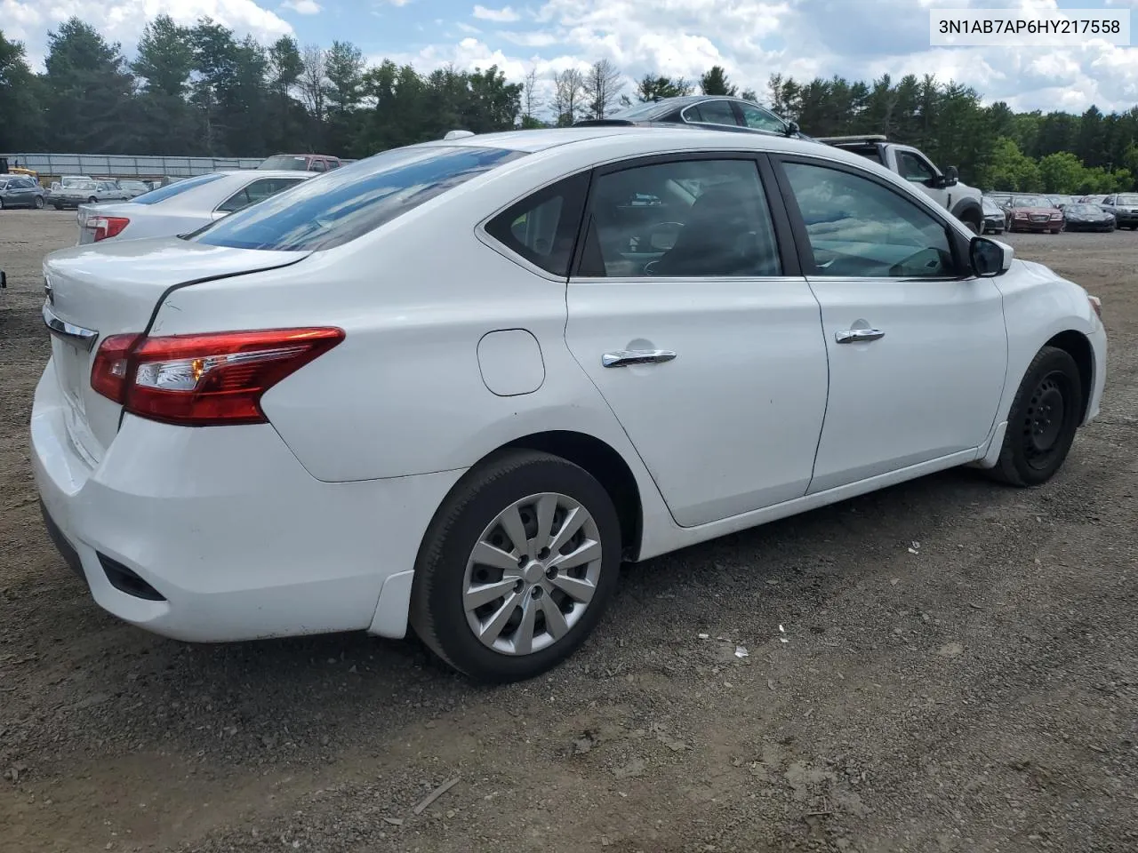 2017 Nissan Sentra S VIN: 3N1AB7AP6HY217558 Lot: 60447794