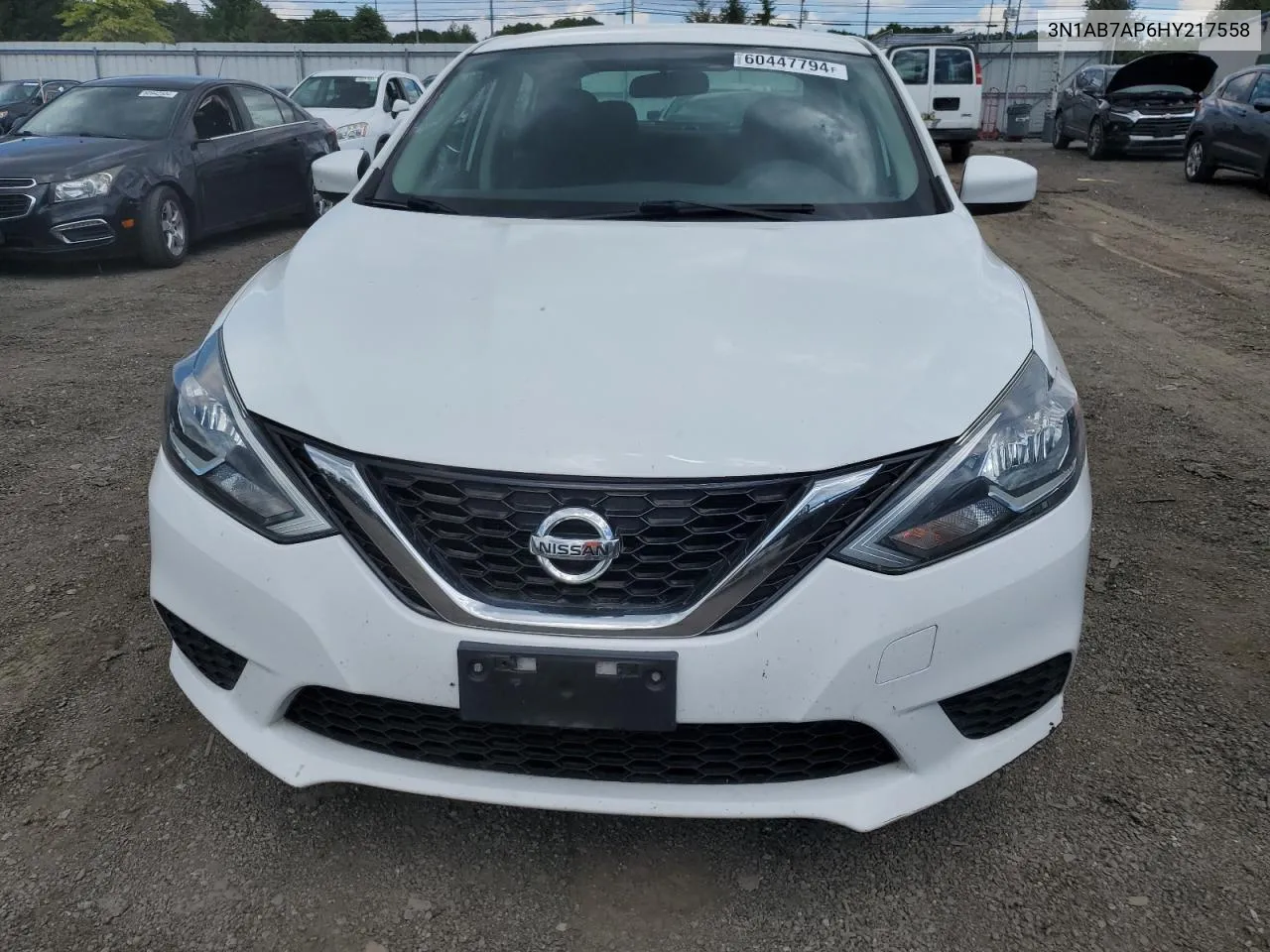 3N1AB7AP6HY217558 2017 Nissan Sentra S