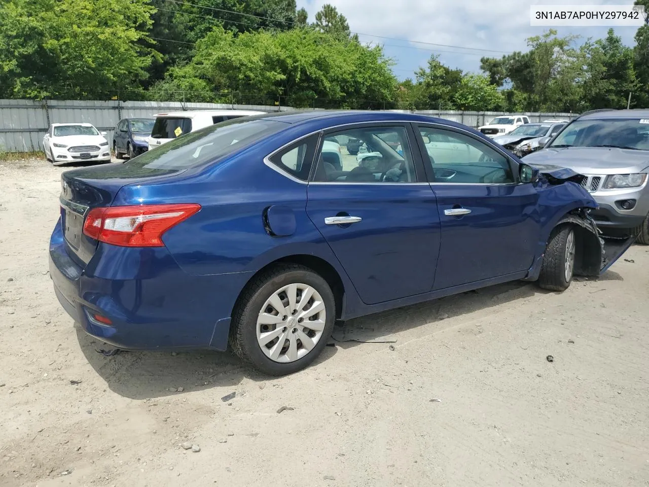 2017 Nissan Sentra S VIN: 3N1AB7AP0HY297942 Lot: 60724774