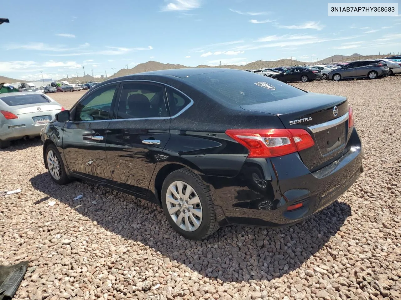 2017 Nissan Sentra S VIN: 3N1AB7AP7HY368683 Lot: 60889014