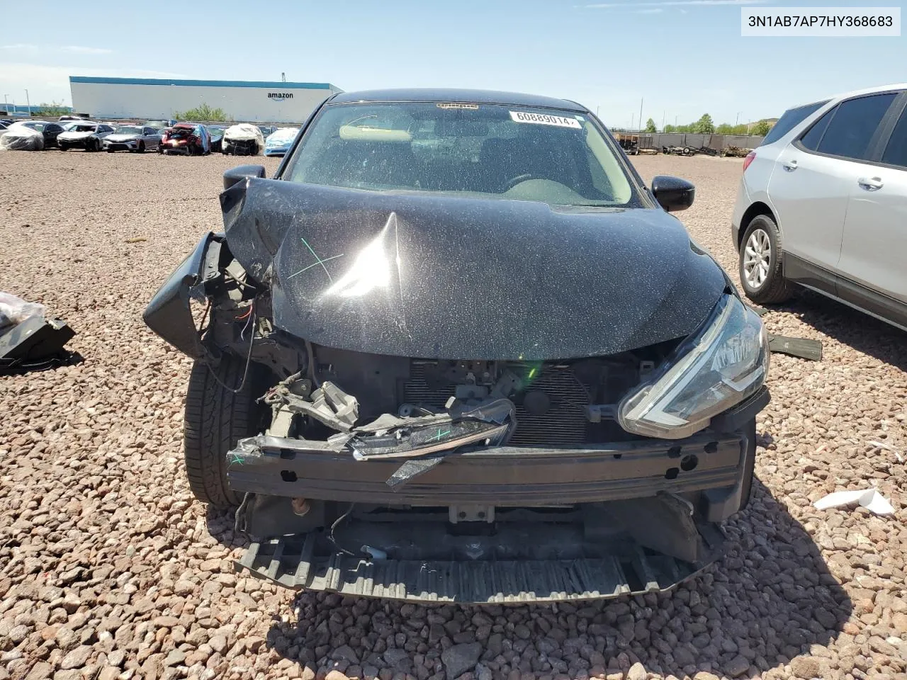 2017 Nissan Sentra S VIN: 3N1AB7AP7HY368683 Lot: 60889014