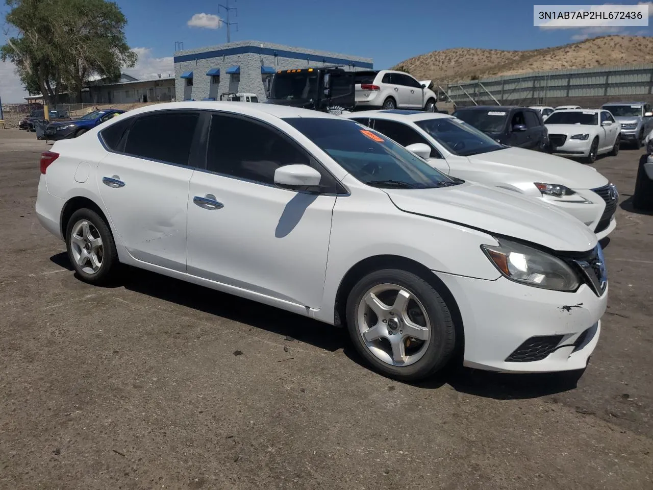 3N1AB7AP2HL672436 2017 Nissan Sentra S