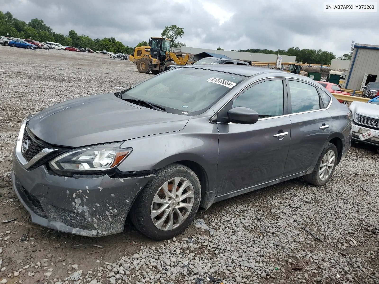 2017 Nissan Sentra S VIN: 3N1AB7APXHY373263 Lot: 61010654