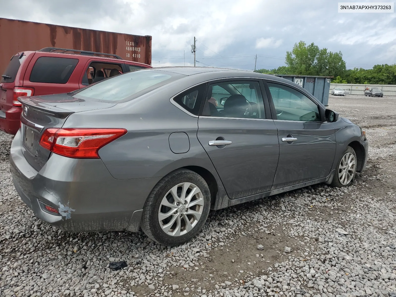 2017 Nissan Sentra S VIN: 3N1AB7APXHY373263 Lot: 61010654