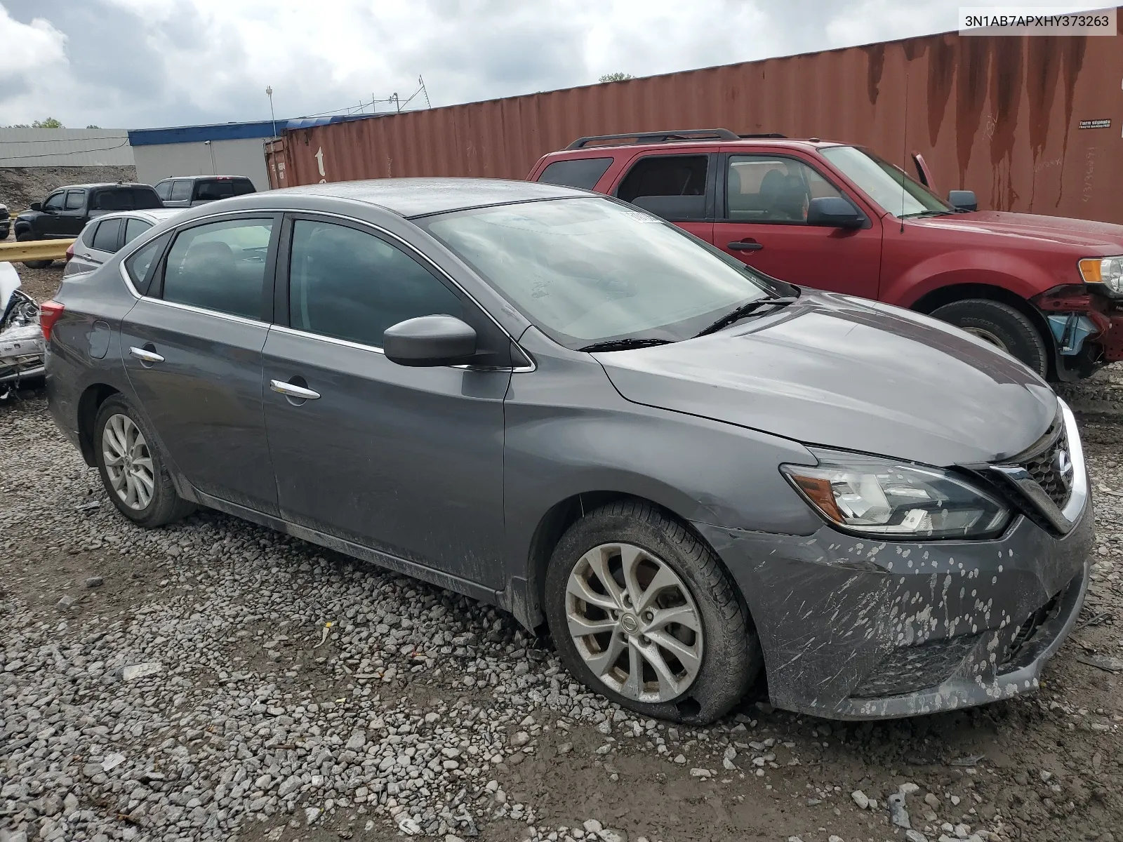 2017 Nissan Sentra S VIN: 3N1AB7APXHY373263 Lot: 61010654