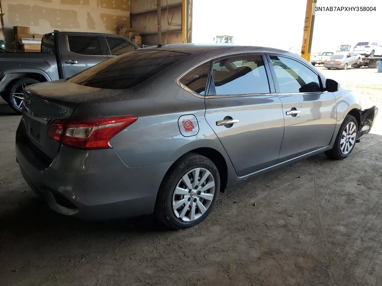 3N1AB7APXHY358004 2017 Nissan Sentra S