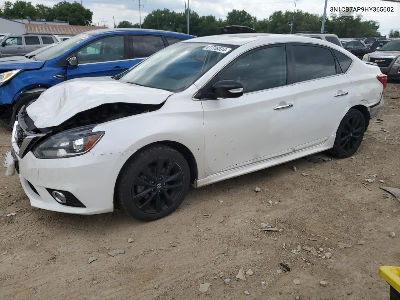 2017 Nissan Sentra Sr Turbo VIN: 3N1CB7AP9HY365602 Lot: 61738534