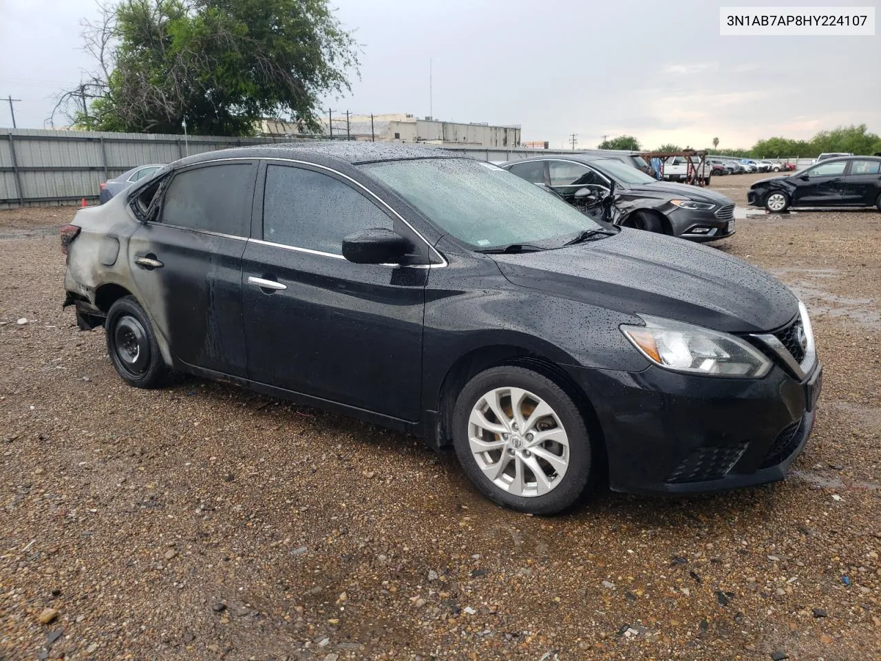 2017 Nissan Sentra S VIN: 3N1AB7AP8HY224107 Lot: 62237734