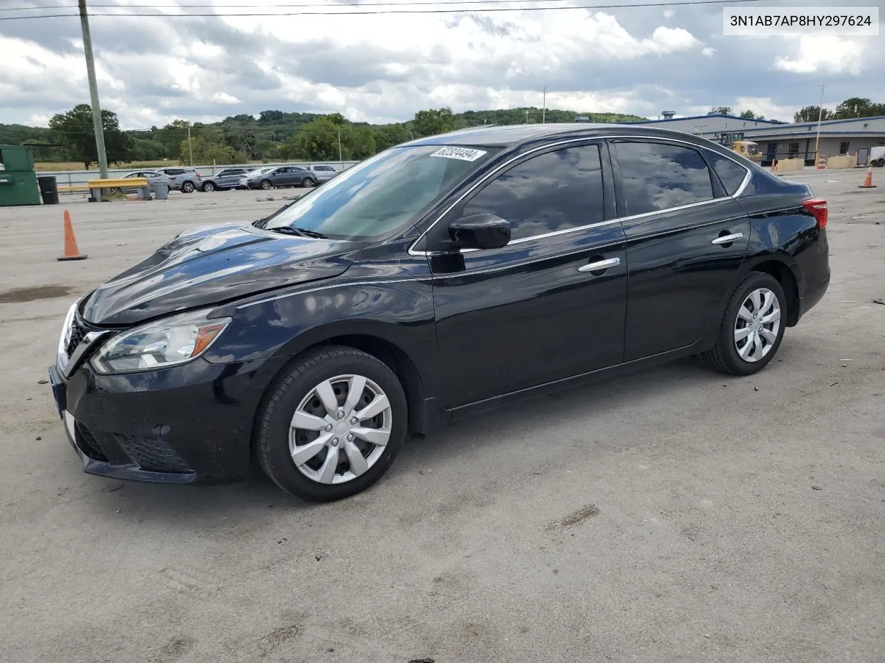 2017 Nissan Sentra S VIN: 3N1AB7AP8HY297624 Lot: 62324494