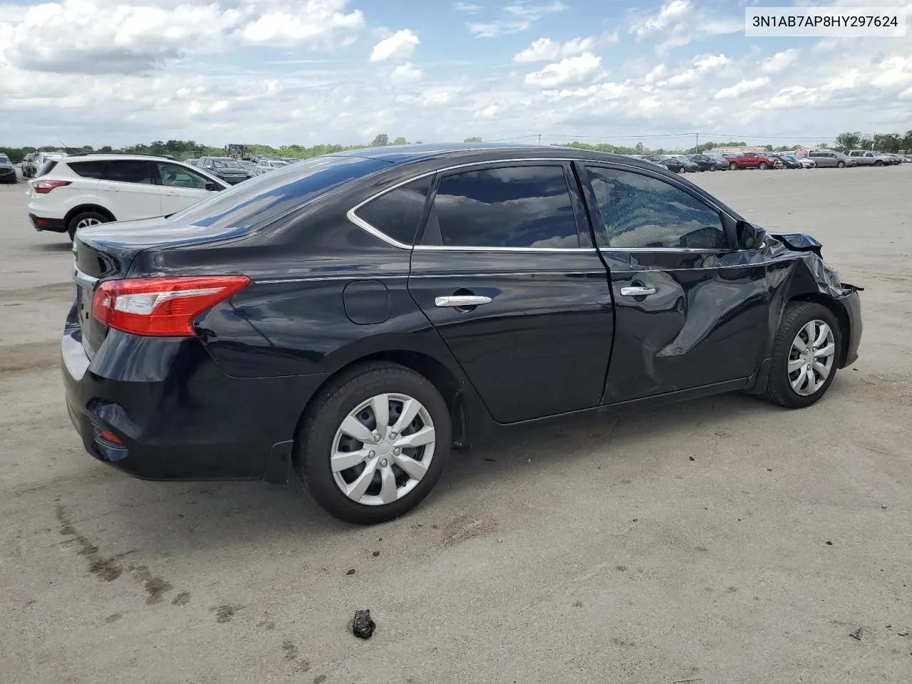 2017 Nissan Sentra S VIN: 3N1AB7AP8HY297624 Lot: 62324494