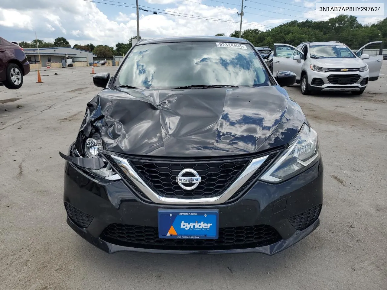 2017 Nissan Sentra S VIN: 3N1AB7AP8HY297624 Lot: 62324494