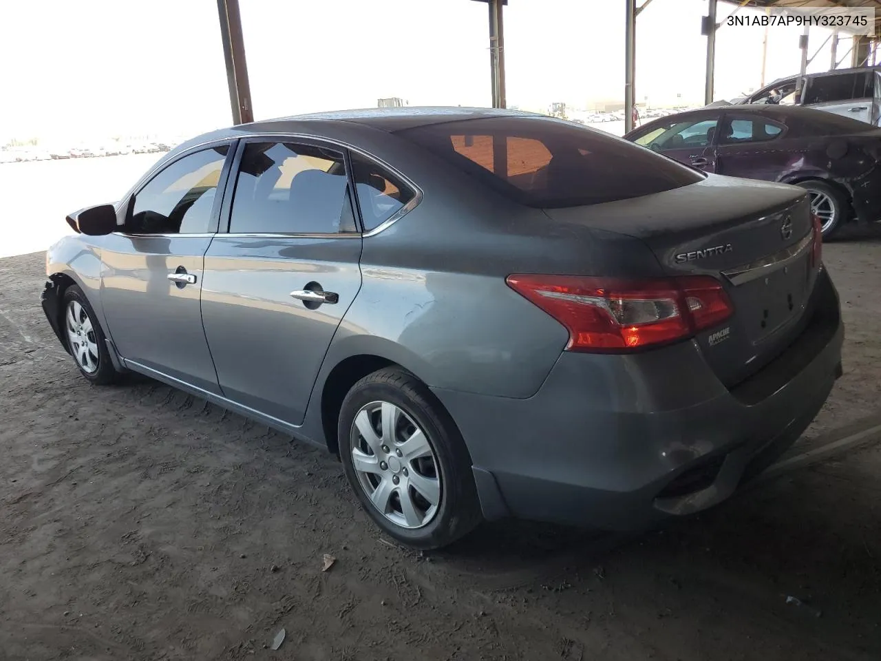 2017 Nissan Sentra S VIN: 3N1AB7AP9HY323745 Lot: 62353774