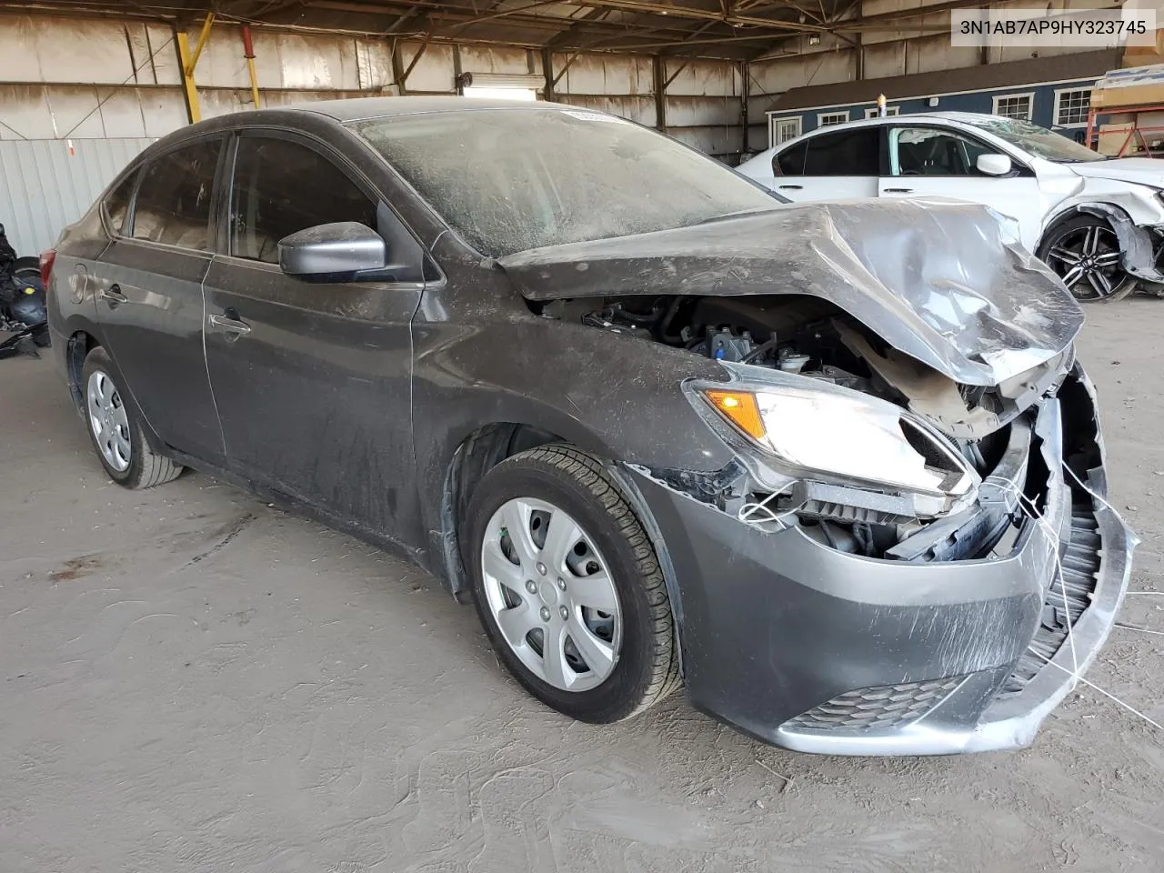 2017 Nissan Sentra S VIN: 3N1AB7AP9HY323745 Lot: 62353774