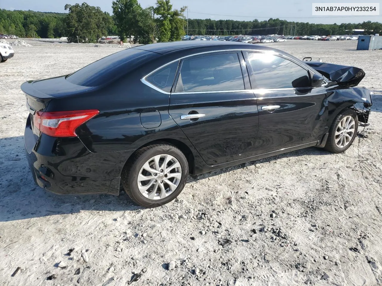 2017 Nissan Sentra S VIN: 3N1AB7AP0HY233254 Lot: 62738244