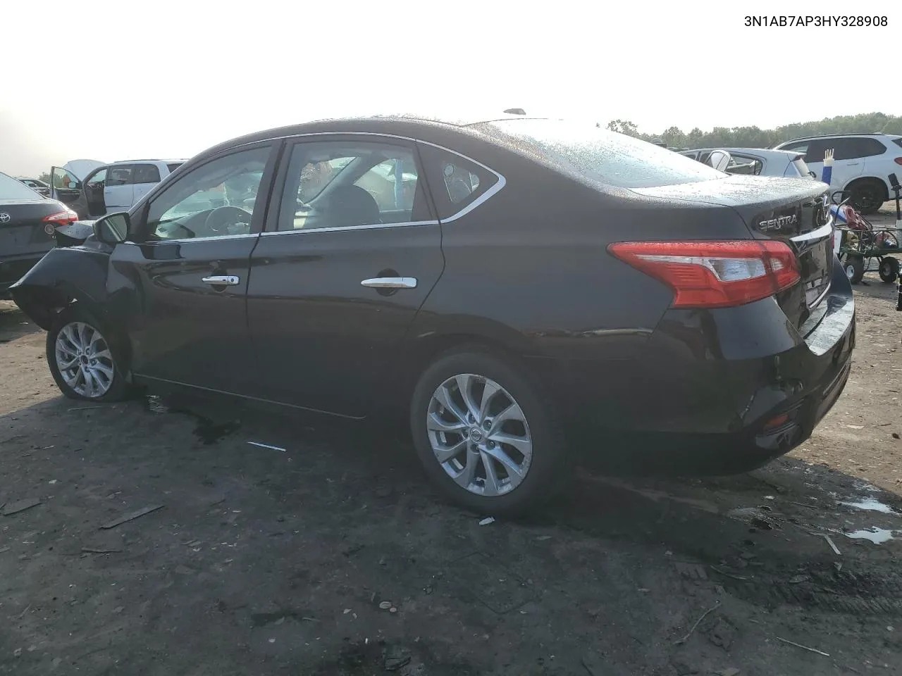 2017 Nissan Sentra S VIN: 3N1AB7AP3HY328908 Lot: 63147894