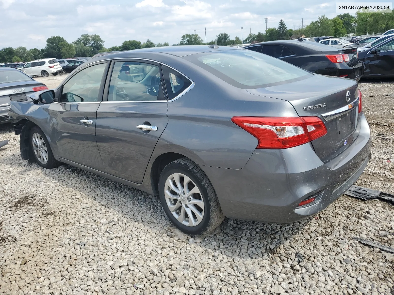 2017 Nissan Sentra S VIN: 3N1AB7AP6HY203059 Lot: 63265834