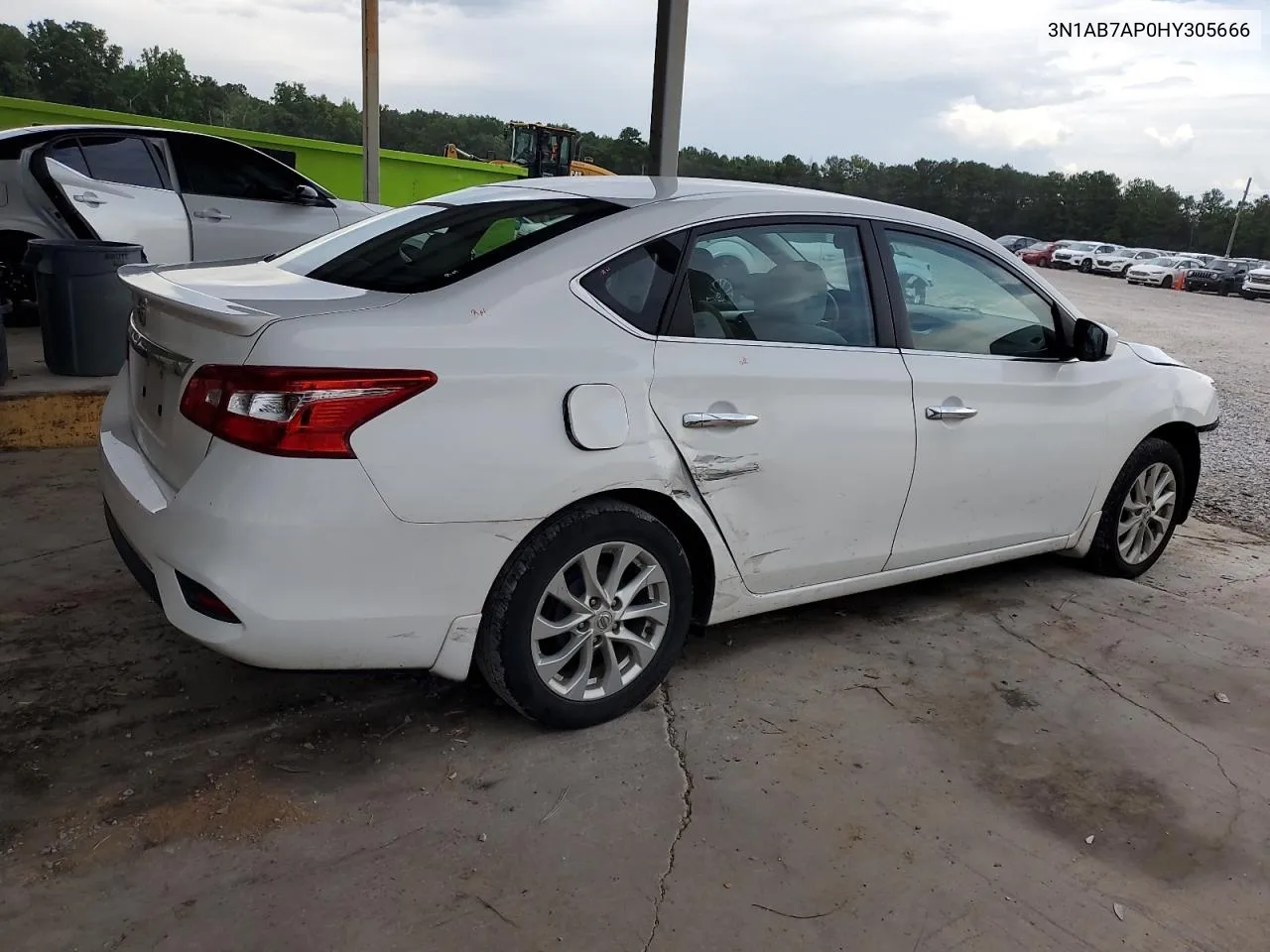 2017 Nissan Sentra S VIN: 3N1AB7AP0HY305666 Lot: 63277084