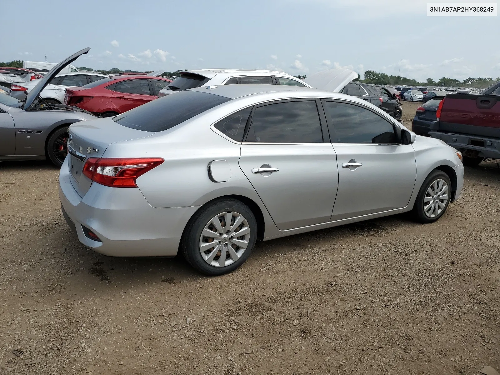 2017 Nissan Sentra S VIN: 3N1AB7AP2HY368249 Lot: 63461104