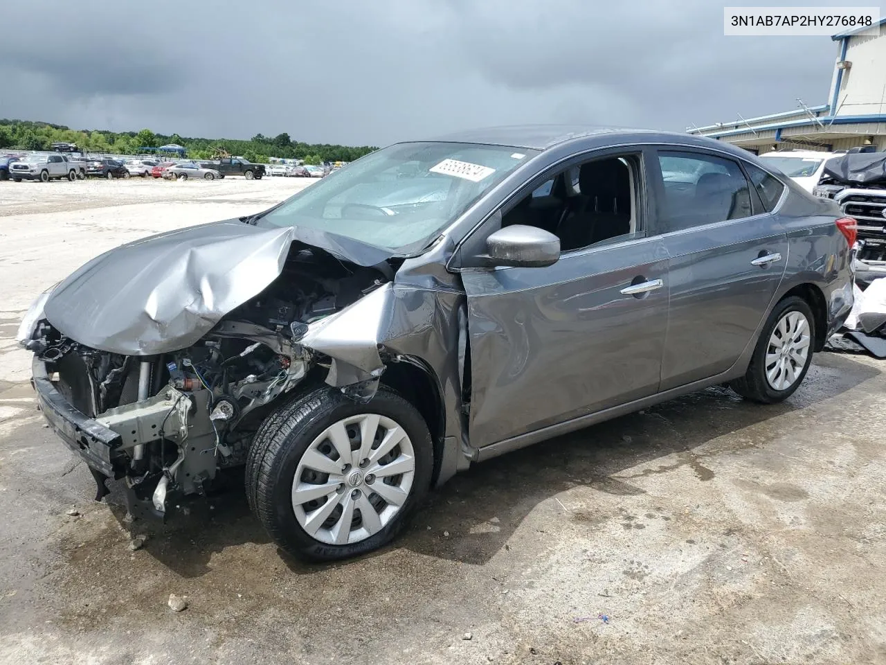 2017 Nissan Sentra S VIN: 3N1AB7AP2HY276848 Lot: 63538624