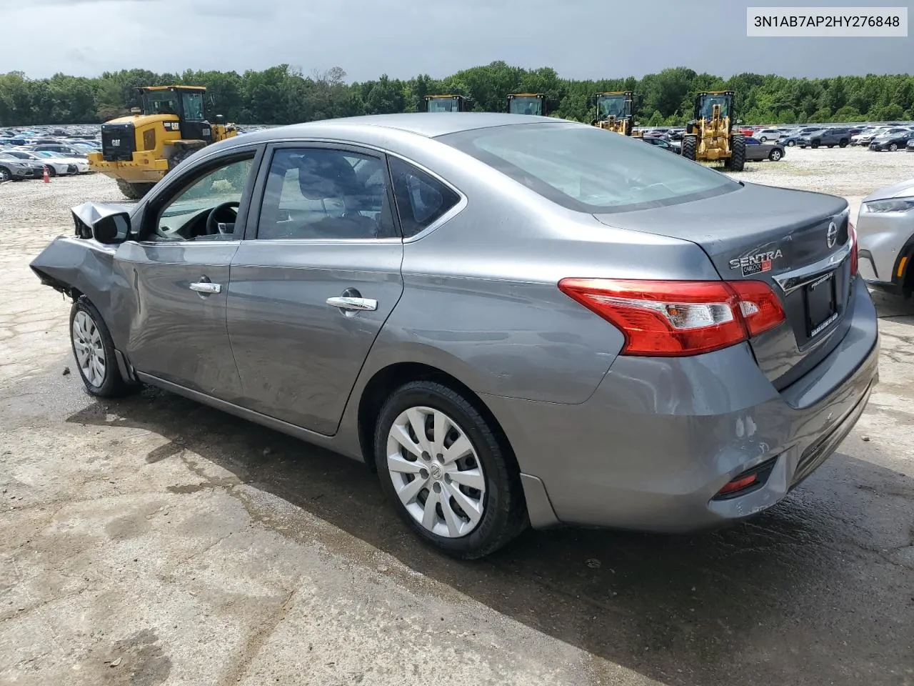 2017 Nissan Sentra S VIN: 3N1AB7AP2HY276848 Lot: 63538624