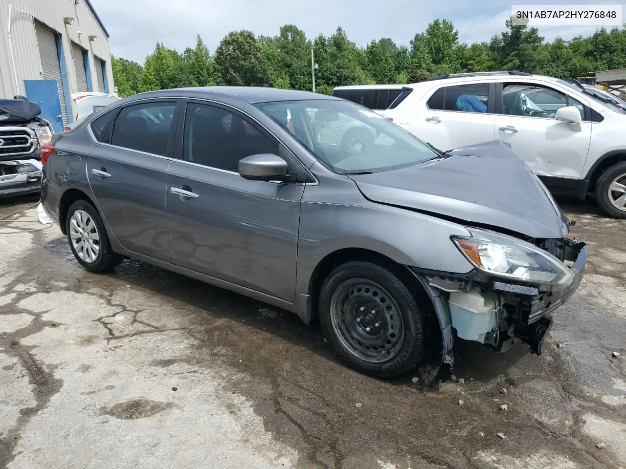 2017 Nissan Sentra S VIN: 3N1AB7AP2HY276848 Lot: 63538624