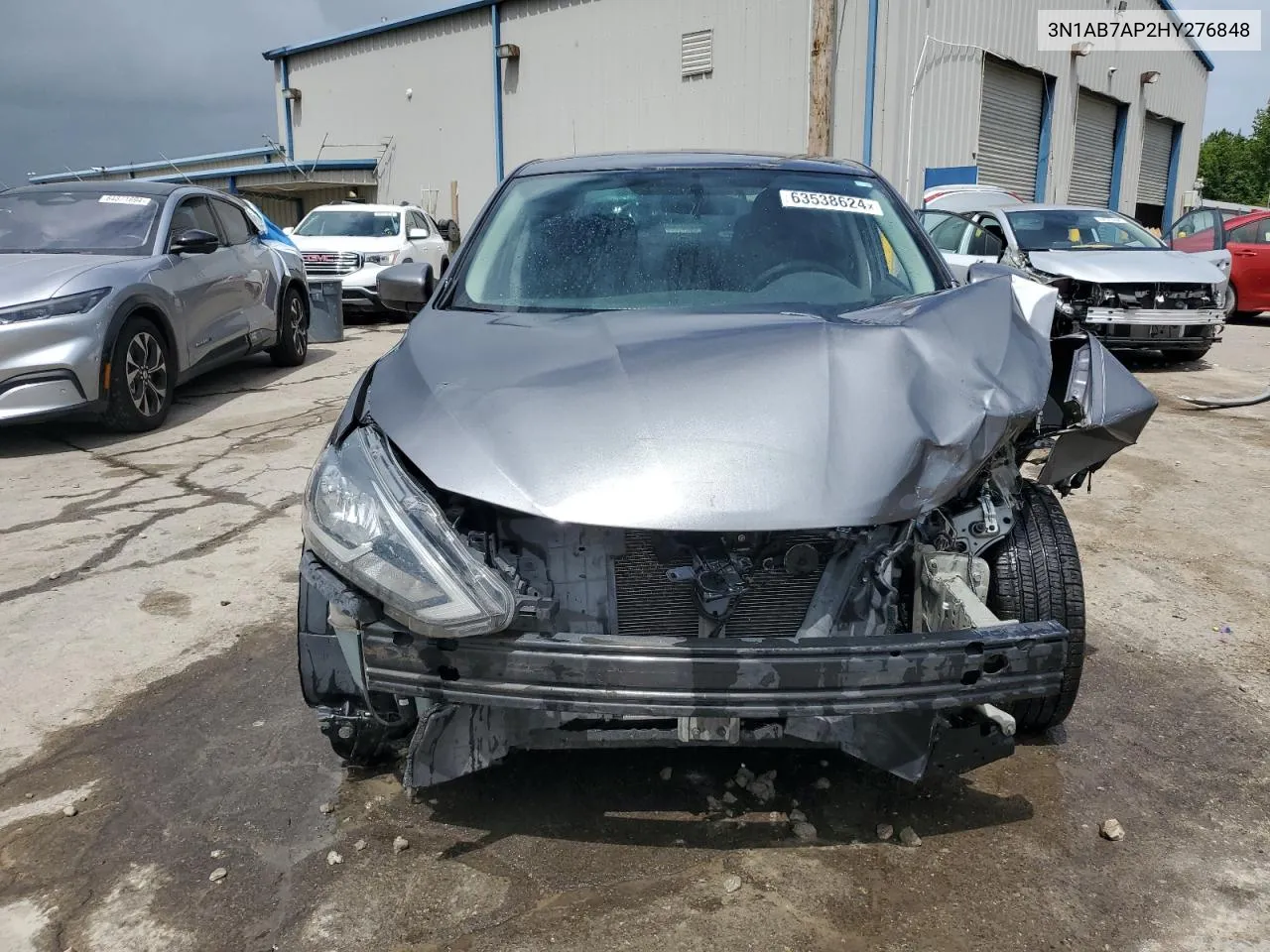 2017 Nissan Sentra S VIN: 3N1AB7AP2HY276848 Lot: 63538624