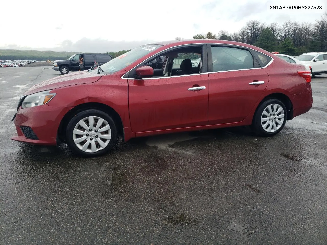 2017 Nissan Sentra S VIN: 3N1AB7AP0HY327523 Lot: 63646054