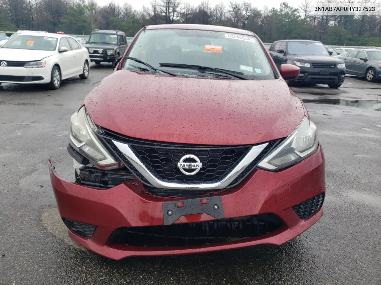 3N1AB7AP0HY327523 2017 Nissan Sentra S