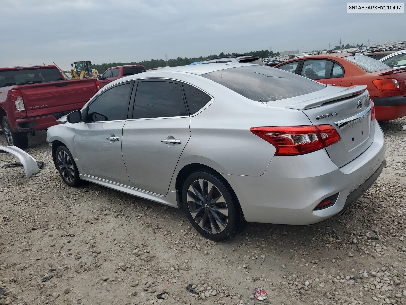 2017 Nissan Sentra S VIN: 3N1AB7APXHY210497 Lot: 63821004