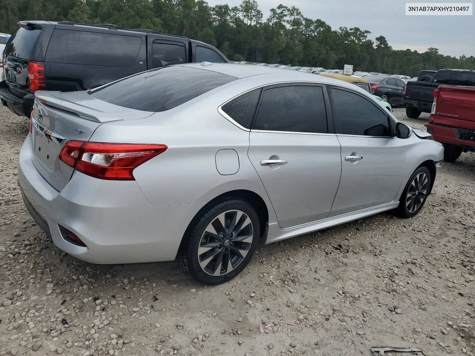 2017 Nissan Sentra S VIN: 3N1AB7APXHY210497 Lot: 63821004