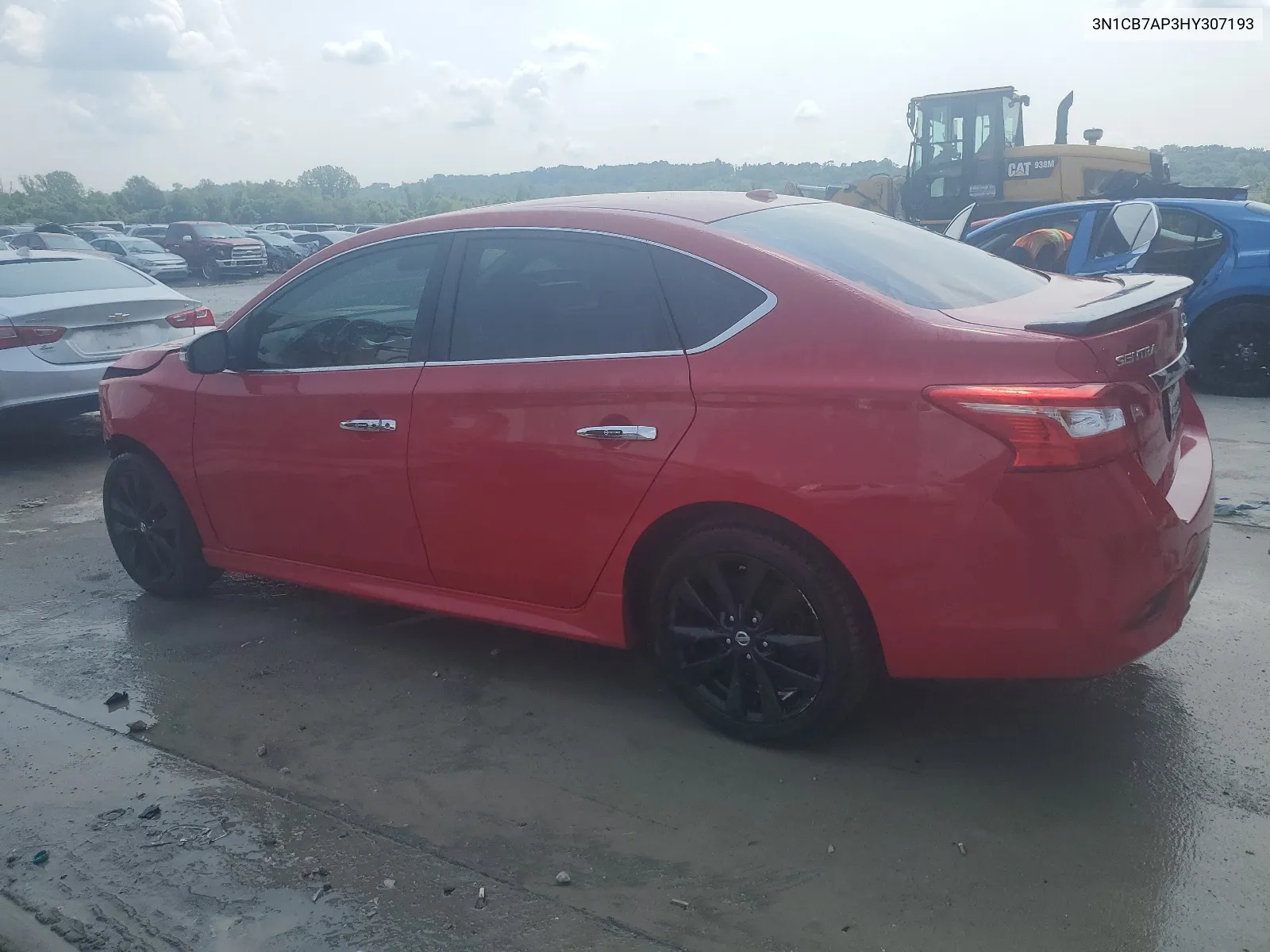 3N1CB7AP3HY307193 2017 Nissan Sentra Sr Turbo