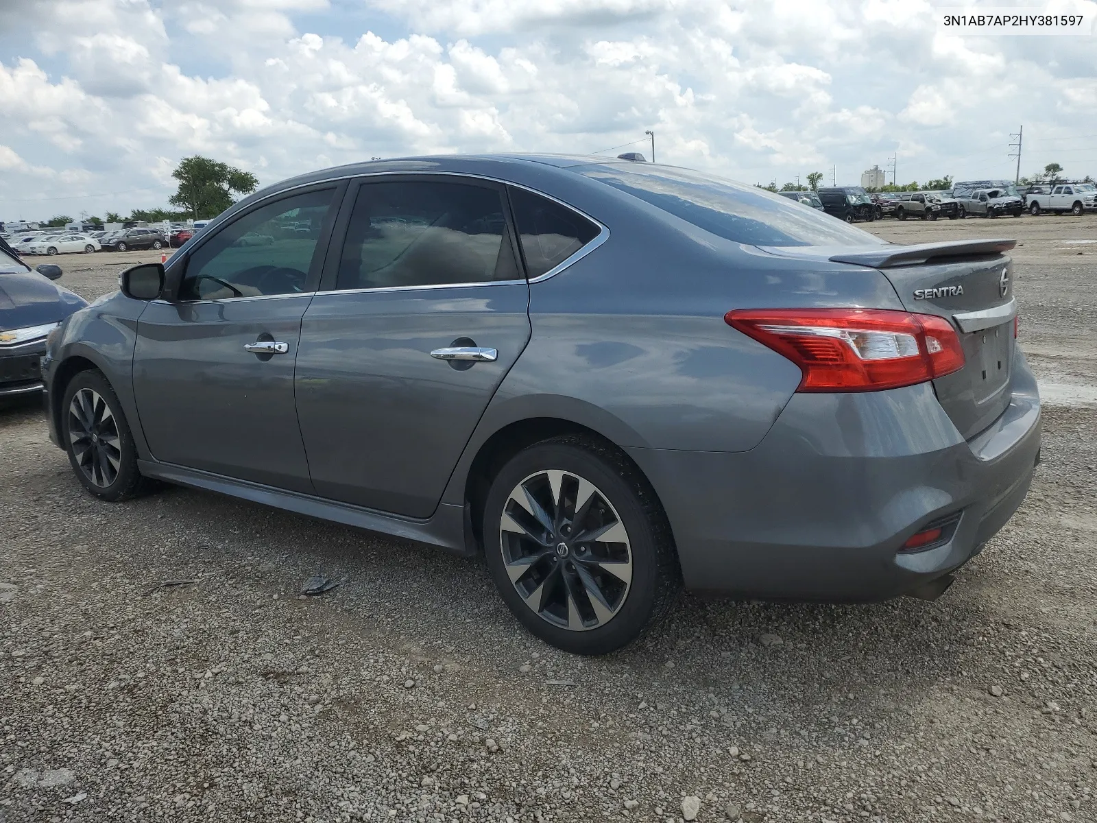 2017 Nissan Sentra S VIN: 3N1AB7AP2HY381597 Lot: 64074674